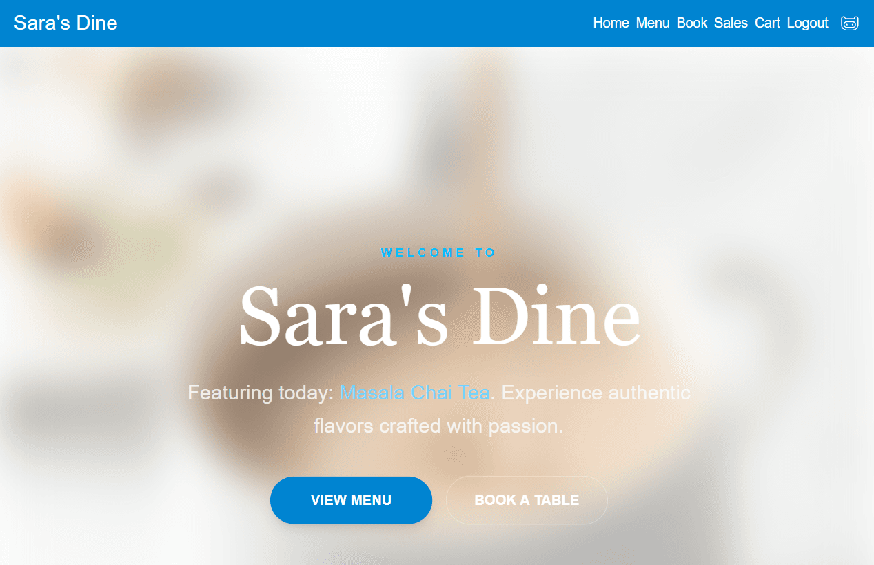 Sara's Dine